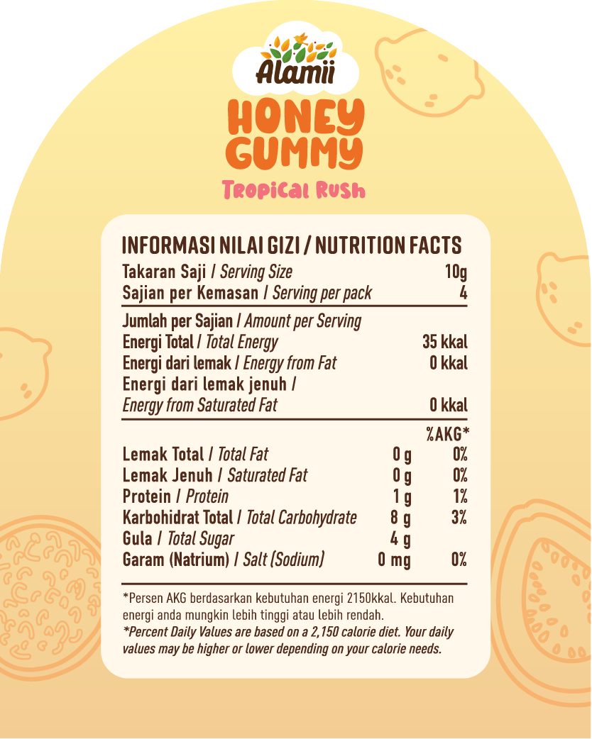 Honey Gummy Tropical Rush