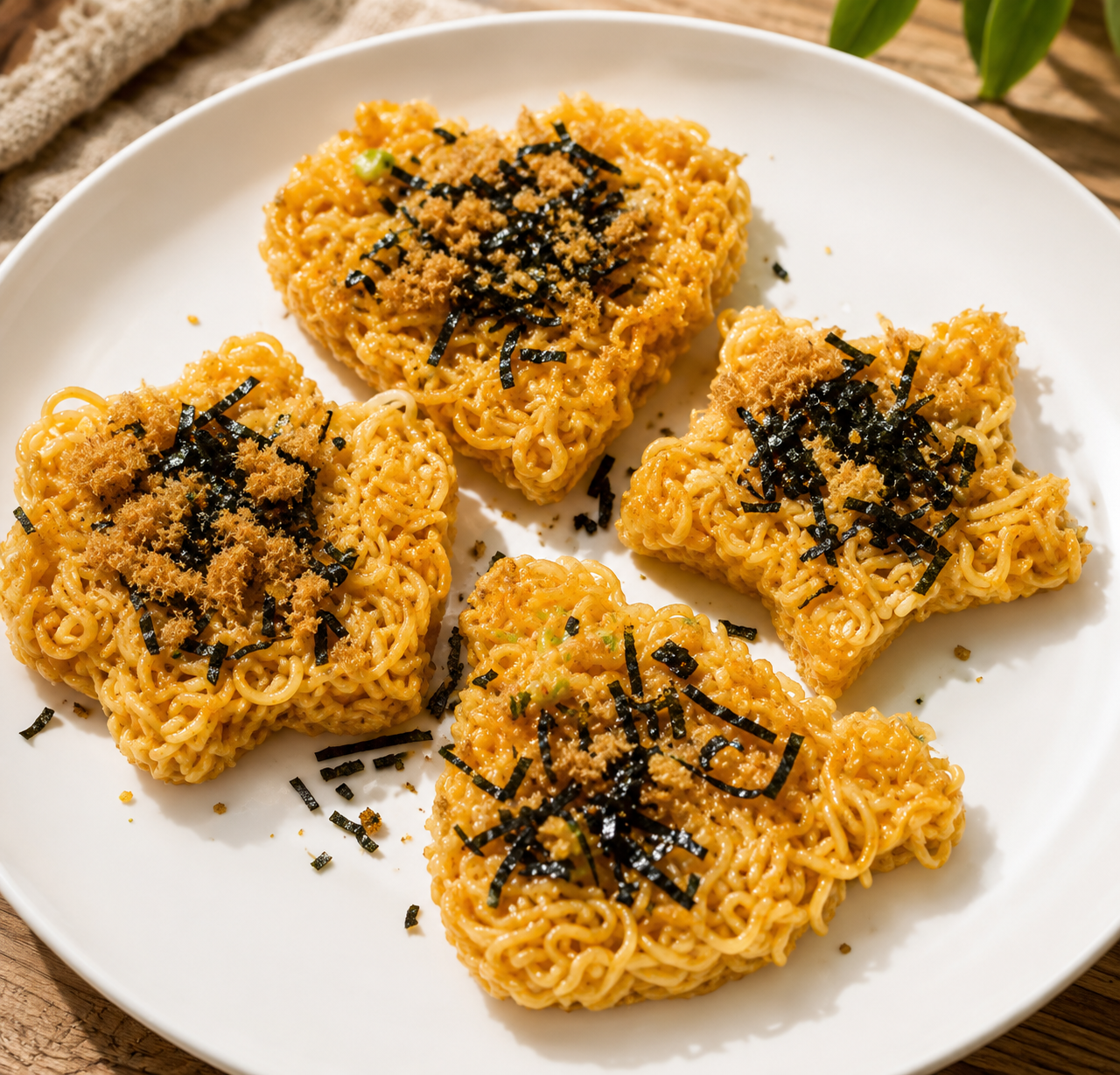 Floss Noodle Martabak (20 mins)