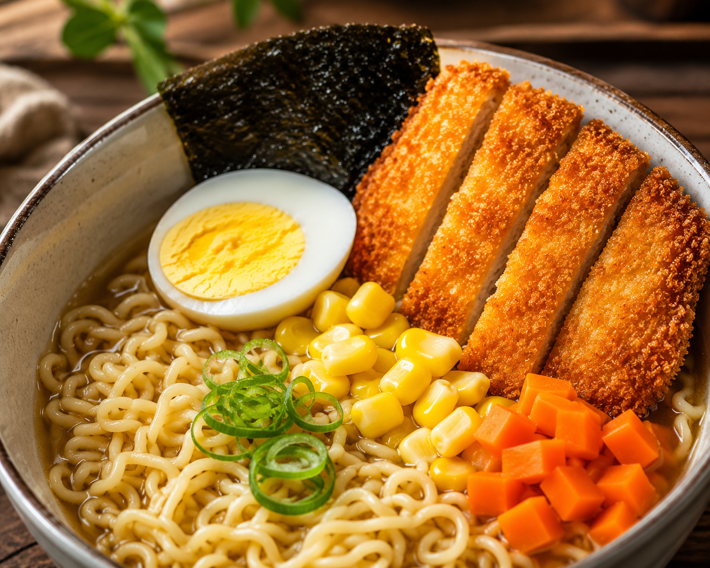 Chicken Katsu Ramen (2 hours 15 mins)