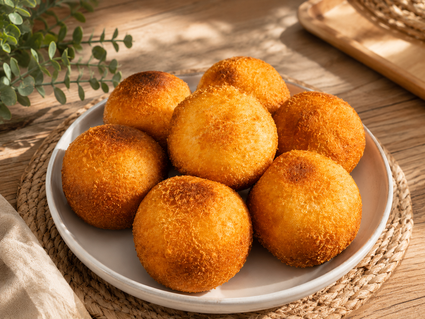 Fried Floss Bread (60 mins)