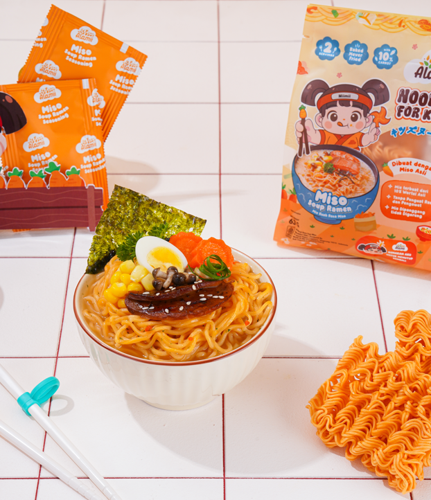 Miso Soup Ramen by Alamii (3 Mins)