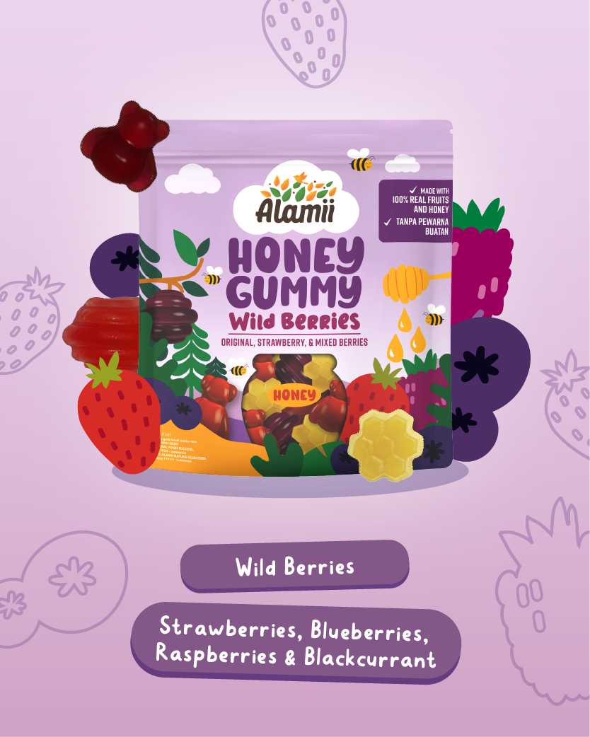 Honey Gummy Wild Berries