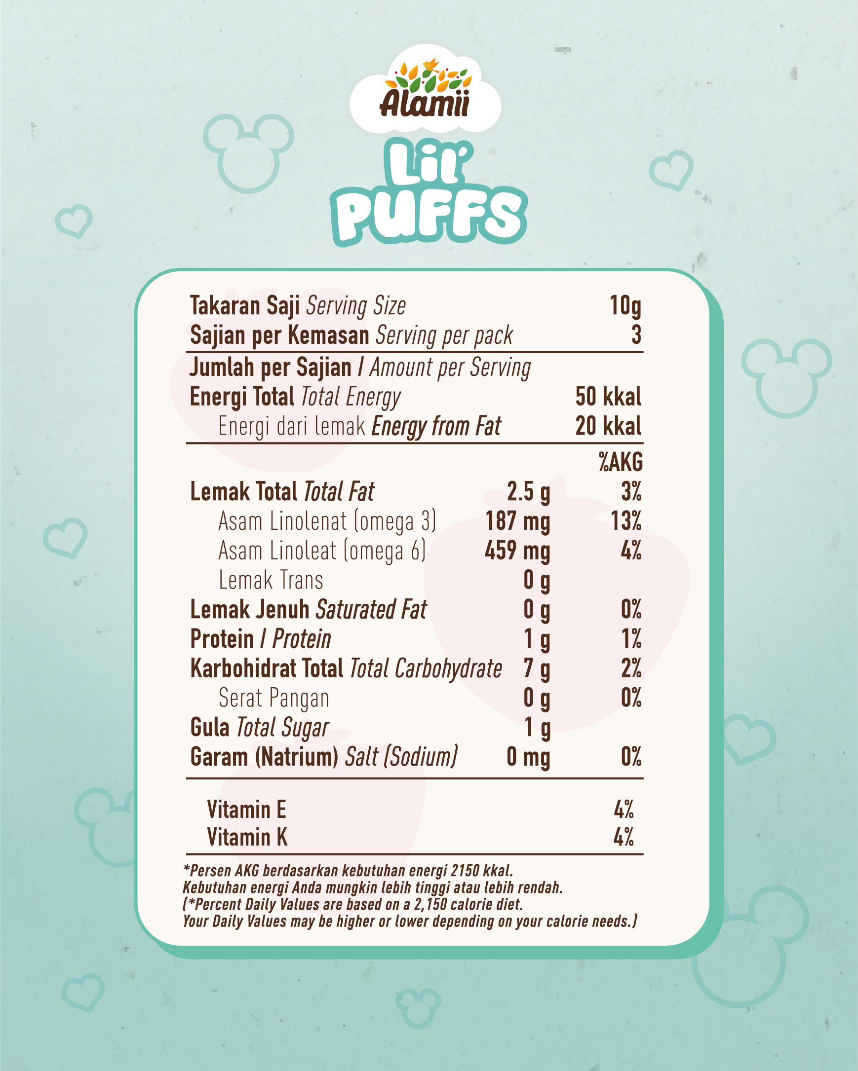 Lil' Puffs Strawberry Milk