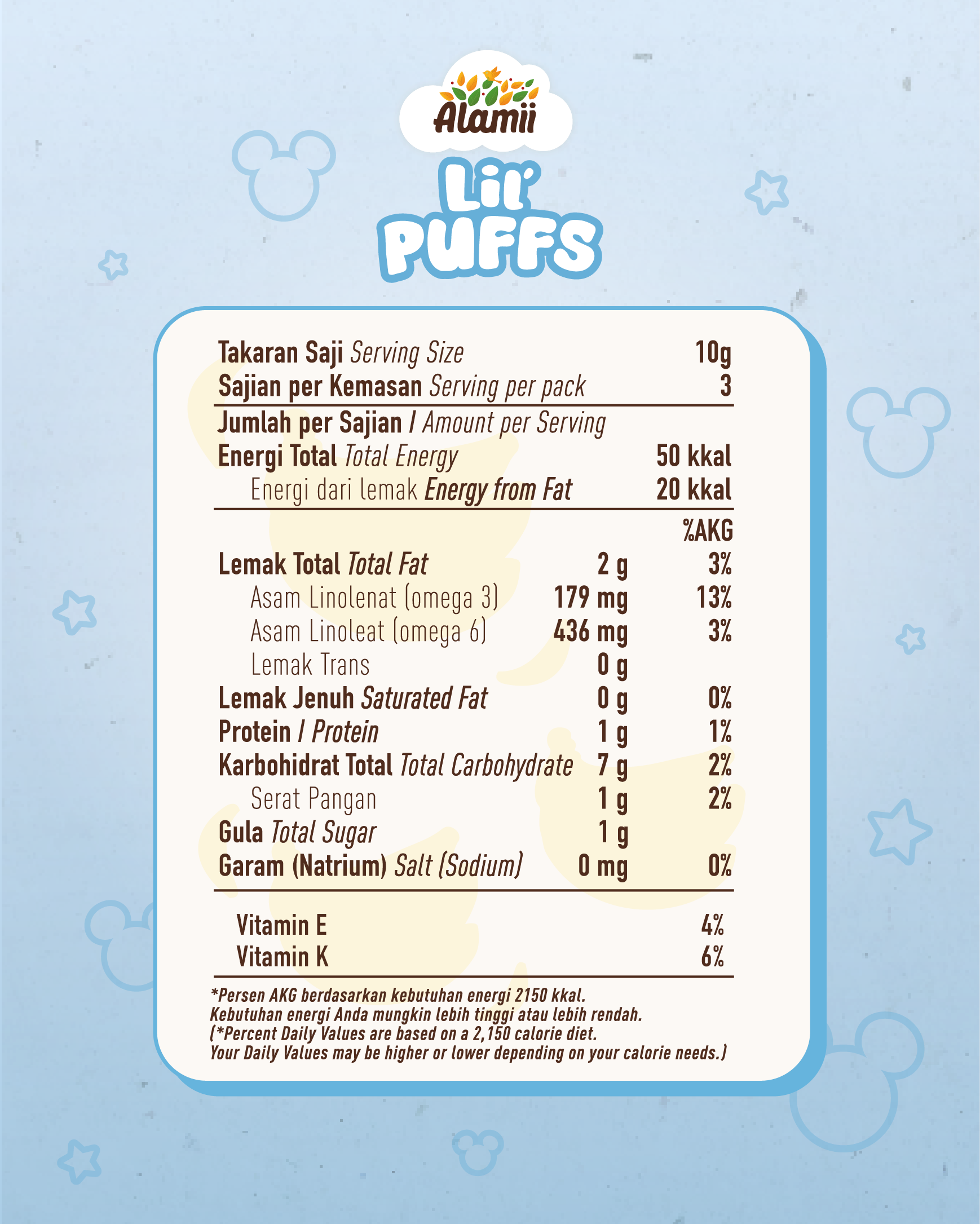 Lil' Puffs Banana Milk