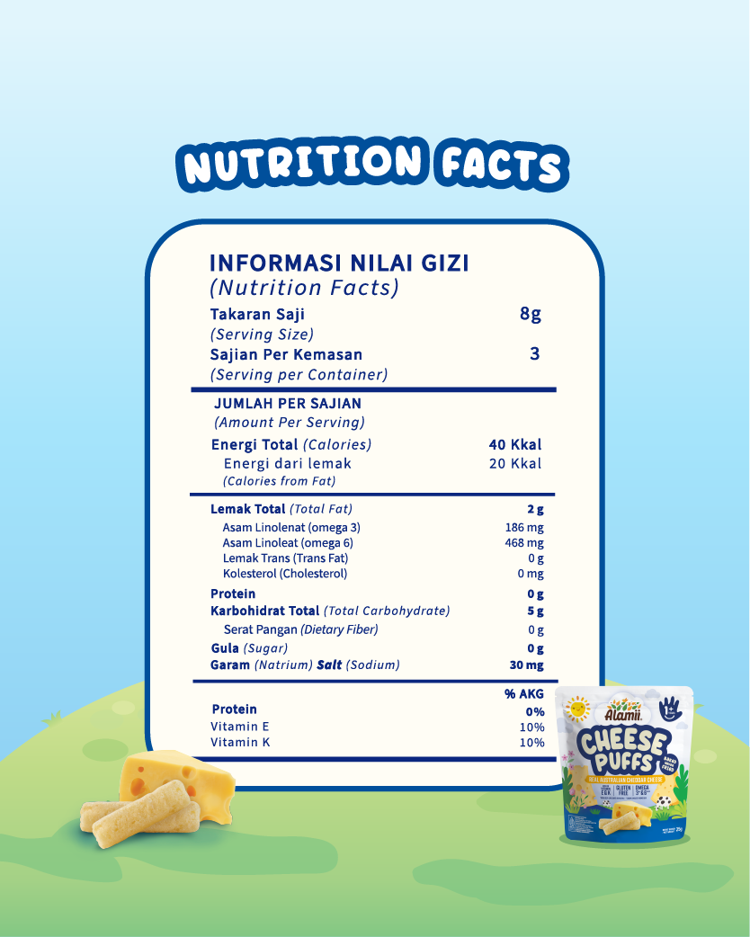 Alamii Puffs - Cheese