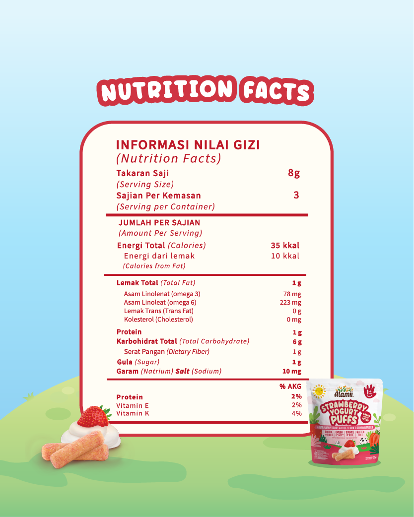 Alamii Puffs - Strawberry Yogurt