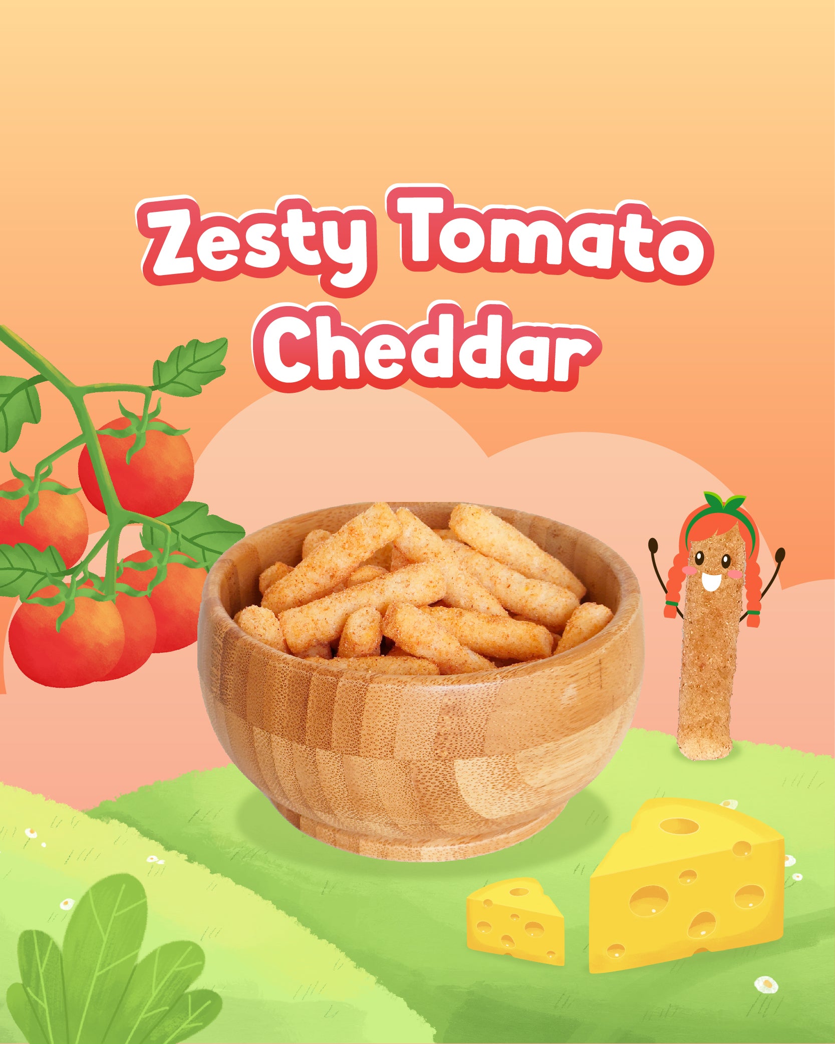 Alamii Cheesy Tomato Puffs